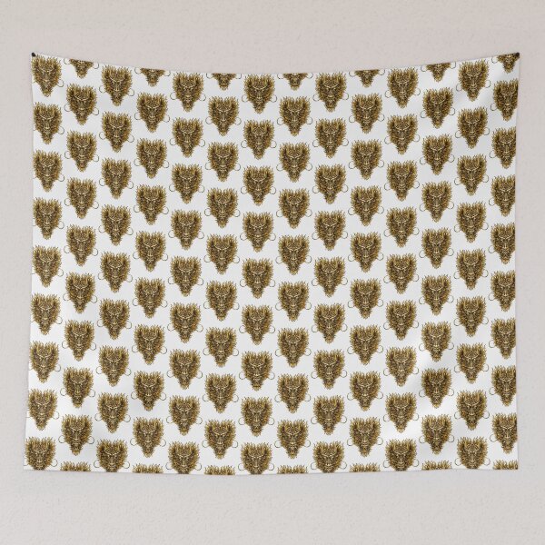 Item preview, Asian Gold Dragon Tattoo Design with Intricate Details and Bold Style designed and sold by laxxers.