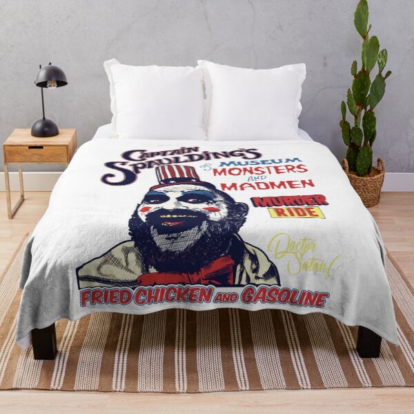 Item preview, Captain Spaulding's Museum of Monsters and Madmen Fitted Retro Vintage designed and sold by JayBrigg.