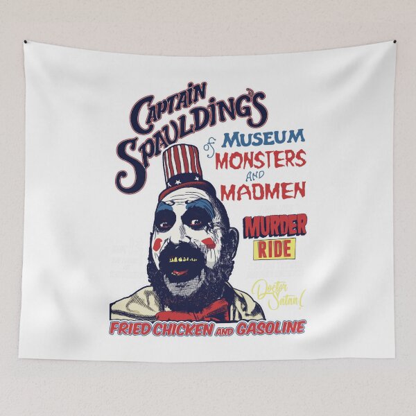 Item preview, Captain Spaulding's Museum of Monsters and Madmen Fitted Retro Vintage designed and sold by JayBrigg.