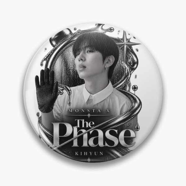 Item preview,  MONSTA X Kihyun The Phase Black White Style designed and sold by Valeree Store.