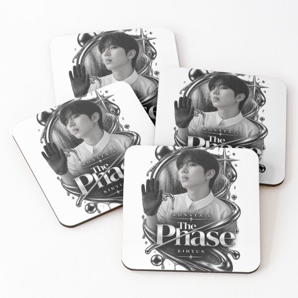 Item preview,  MONSTA X Kihyun The Phase Black White Style designed and sold by Valeree Store.