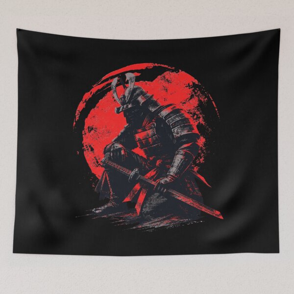 Item preview, Samurai Warrior Red designed and sold by DeborahAnita73.