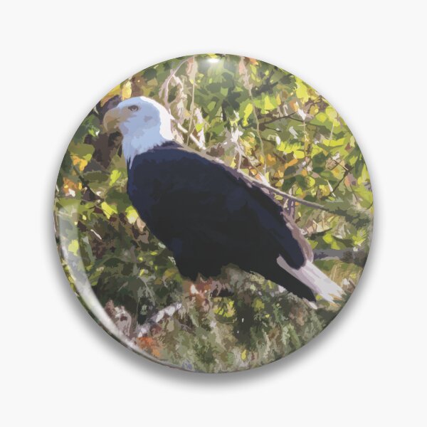 Item preview, Eagle on Overwatch (Outdoor Wilderness Decal) designed and sold by Westgold.