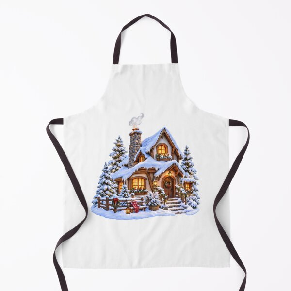 Item preview, Cozy Winter Cottage Christmas Wonderland designed and sold by HoMya.
