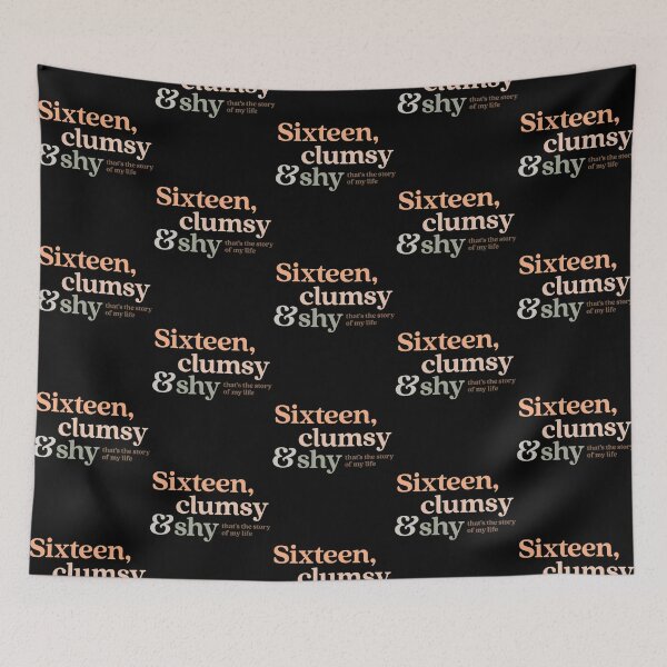 Item preview, Sixteen Clumsy And Shy T-Shirt designed and sold by FreedomAppared.