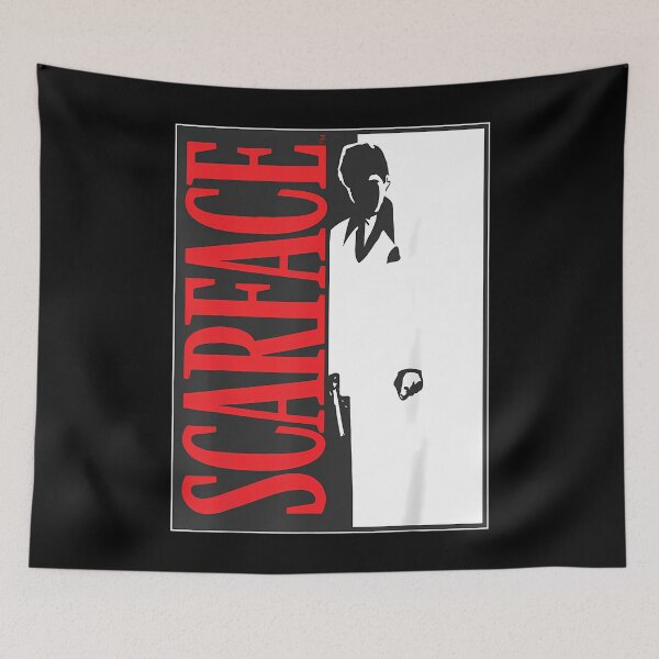 Item preview,  Scarface Black And White Movie designed and sold by Sameer Sahil.