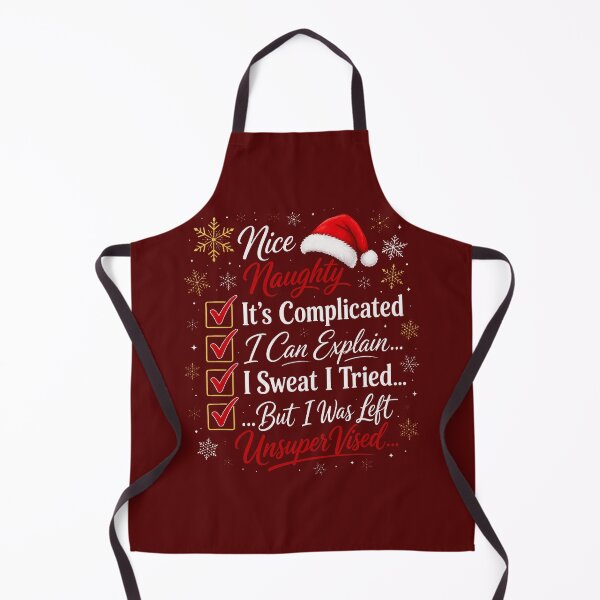 Item preview, Naughty Christmas Checklist designed and sold by wileywheeler.