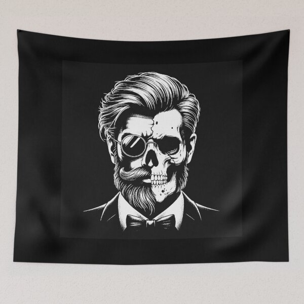 Item preview, Dark Art Gentleman Skull Dead Man designed and sold by MORSPECTIVE.