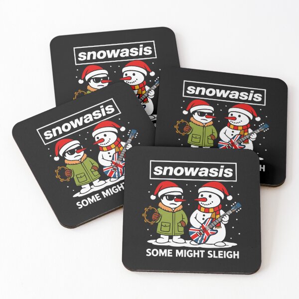 Item preview, funny oasis snowasis some might sleigh parody christmas jumper for music fans designed and sold by KevinRich11.