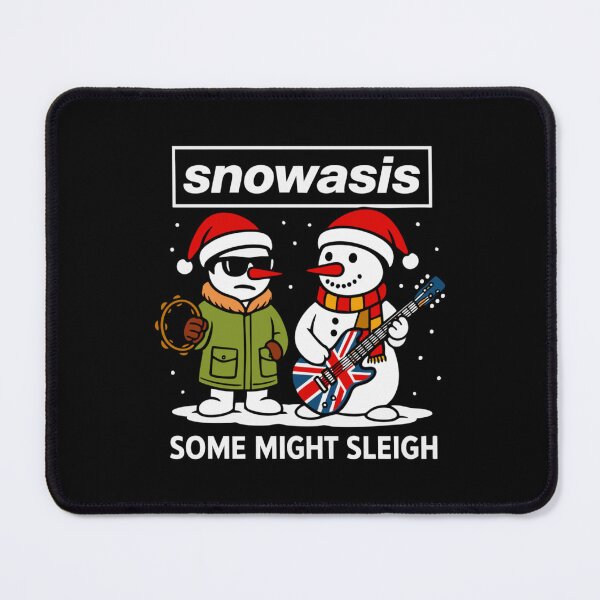 Item preview, funny oasis snowasis some might sleigh parody christmas jumper for music fans designed and sold by KevinRich11.