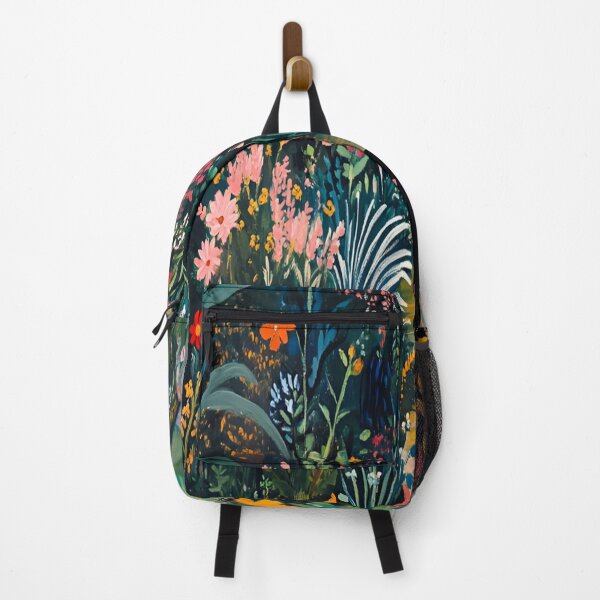 Item preview, Gustav Klimt Flower Garden Vivid Seamless Flowers Vintage Floral Patterns Digital Art Illustration designed and sold by Matt_Smith.