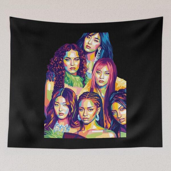 Item preview, Katseye Pop Art designed and sold by MargareReichel.