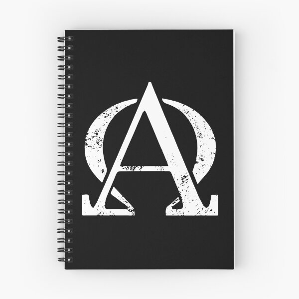 Item preview, Omega Symbol Letter A Distressed Minimalist Monogram Art designed and sold by papahholiday.