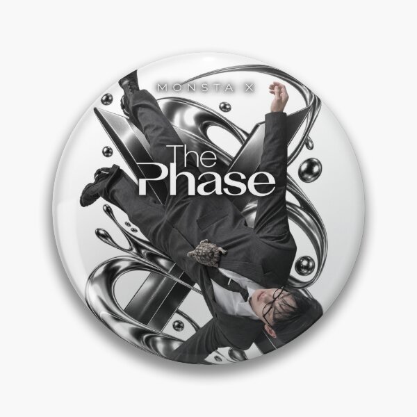 Aperçu de l'œuvre MONSTA X Shownu The Phase Design Noir et Blanc créée et vendue par Valeree Store.