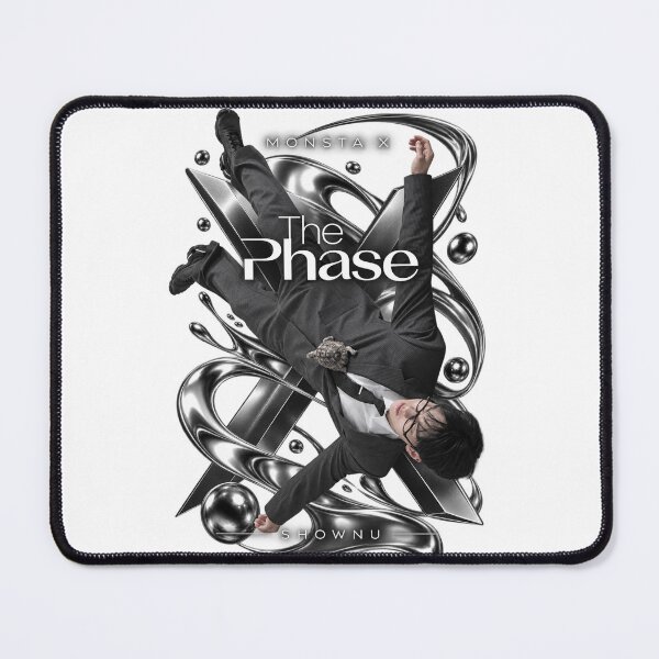 Item preview, MONSTA X Shownu The Phase Black White Design designed and sold by Valeree Store.