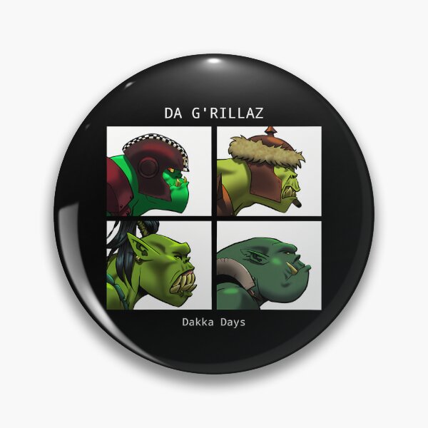 Item preview, Da G_Rillaz Ork Band Cover Art - Grim Dark Fantasy Edition designed and sold by SheridanRuther.