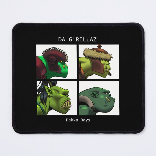 Item preview, Da G_Rillaz Ork Band Cover Art - Grim Dark Fantasy Edition designed and sold by SheridanRuther.