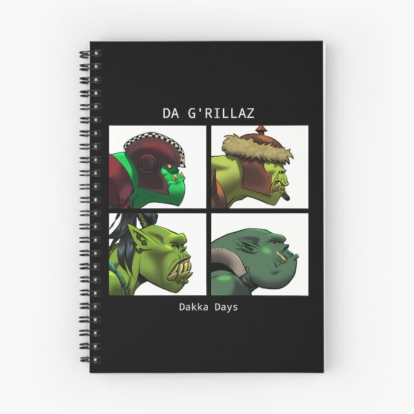 Item preview, Da G_Rillaz Ork Band Cover Art - Grim Dark Fantasy Edition designed and sold by SheridanRuther.