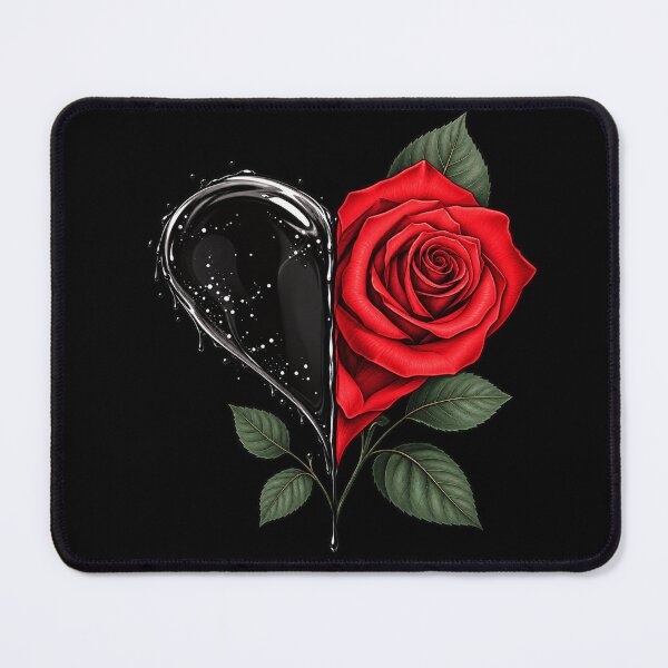 Item preview, Red Rose Heart Flower Botanist Garden Gardening Flower Rose designed and sold by RuperDelois.