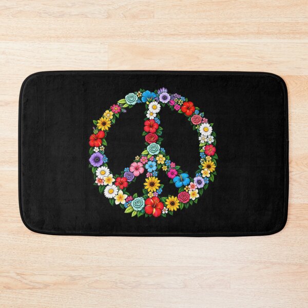 Item preview, Love and Peace Flower Sign Hippie Lover Beautiful designed and sold by RuperDelois.