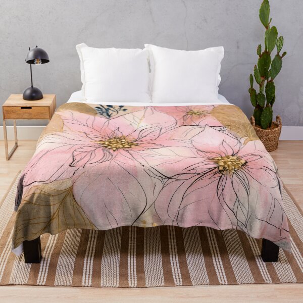 Item preview, Pink Countryside Poinsettia designed and sold by scicilysimonee.