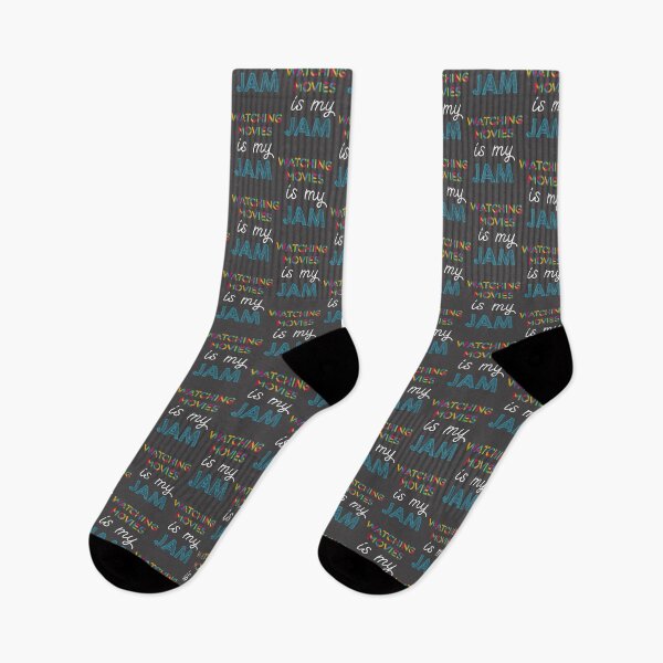 Item preview, Funny Watching Movies Is My Jam Design for Movie Lovers and Entertainment Fans designed and sold by Thefridaybrush.