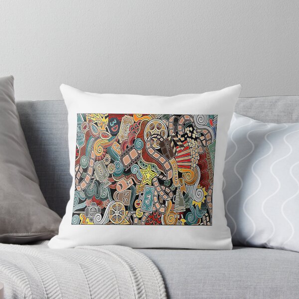 Item preview, Gift for Cinema and Movie Lovers - Unique Duvet Cover for Film Enthusiasts designed and sold by Thefridaybrush.