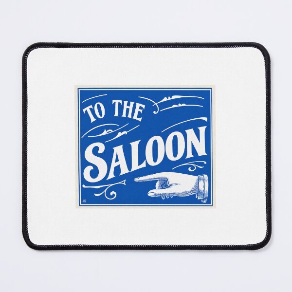 Item preview, "To The Saloon" Vintage Advertising Sign designed and sold by smallbatchstudio.