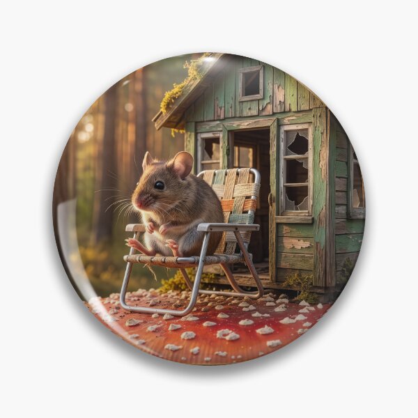 Item preview, Wee Bit Mousie Sits by His Wee Bit Housie designed and sold by Tridentulus.
