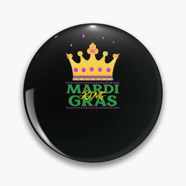 Item preview, Mardi Gras King Design Celebrating Festive Carnival Spirit and Royalty designed and sold by Nishant Turekar.