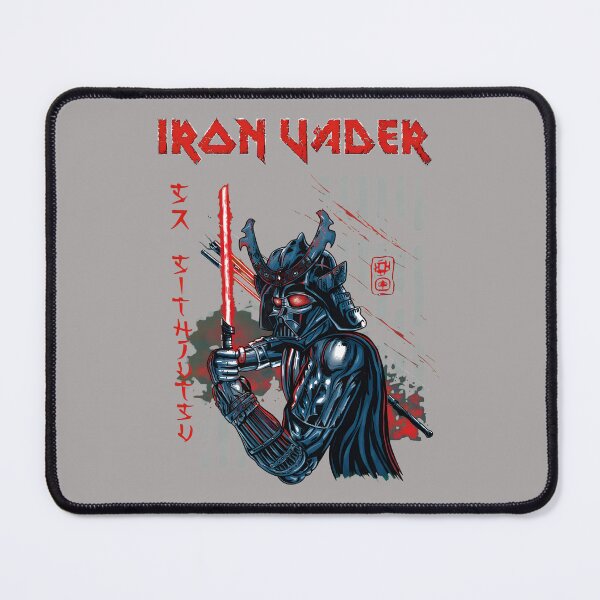 Item preview, Iron-Vader-Samurai-Darth-Vader-Lightsaber-Japanese-Art designed and sold by MitomaMoller.