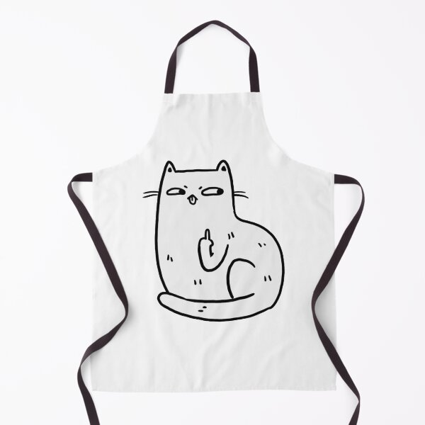 Item preview, Middle Finger Cat designed and sold by mamiewalton.