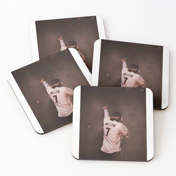 Item preview, Portrait Musical Concert Wallen Poster designed and sold by larakralalara.