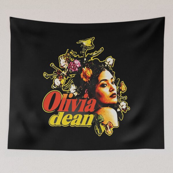 Item preview, Olivia Dean Floral Portrait designed and sold by Emilykerryart.