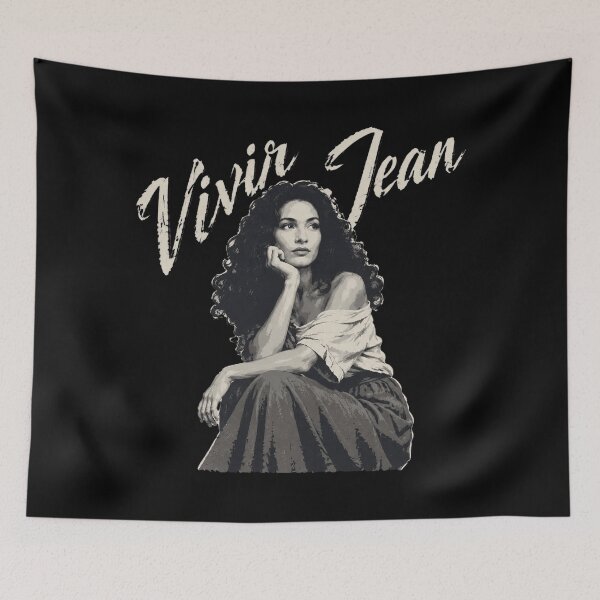 Item preview, Vivir Jean Portrait designed and sold by Emilykerryart.