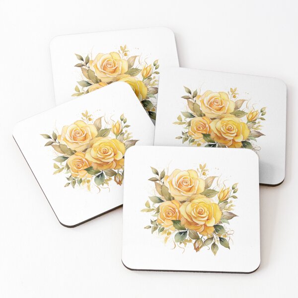 Item preview, Golden Rose | Elegant Floral Aesthetic Art designed and sold by Mandayartstudio.