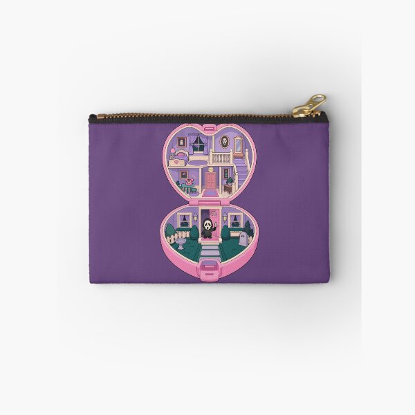 Item preview, Ghost Face Halloween Pink Polly Pocket Horror House designed and sold by pixiedustpaint.