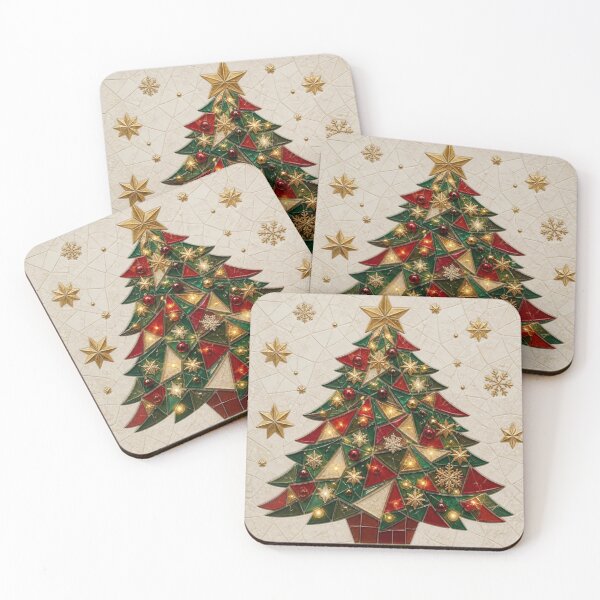 Item preview, Christmas mosaic designed and sold by obalartsMerch.