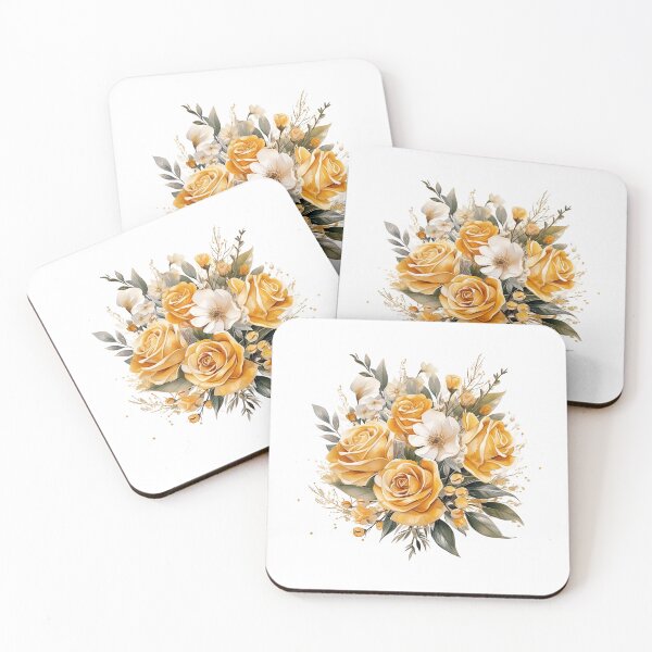 Item preview, Golden Rose | Elegant Floral Aesthetic Art designed and sold by Mandayartstudio.