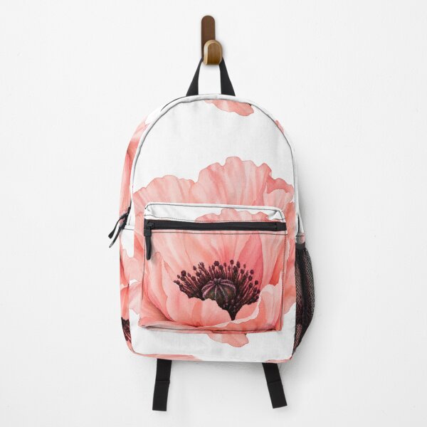 Item preview, Blushing Coral Poppy Watercolor Flower designed and sold by Fun In The Sun .