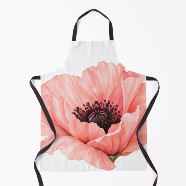Item preview, Blushing Coral Poppy Watercolor Flower designed and sold by Fun In The Sun .