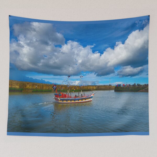 Item preview, Bridlington Harbour Pirate Ship designed and sold by Alisonchambers2.