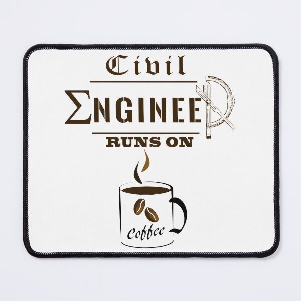 Item preview, Civil Engineer Motivational Coffee Lover Design for Professionals designed and sold by MOHAMMEDIDRIES.