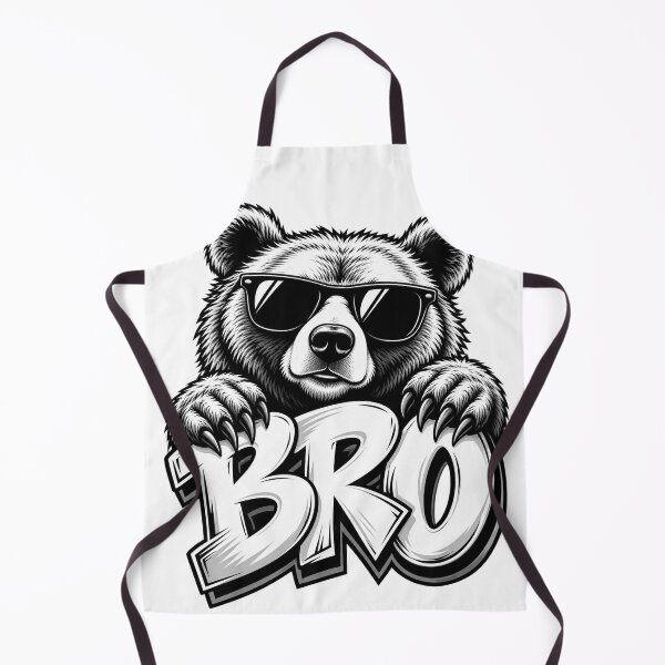 Item preview, Cool Bear BRO Graffiti – Streetwear Design designed and sold by TheAllInStore.