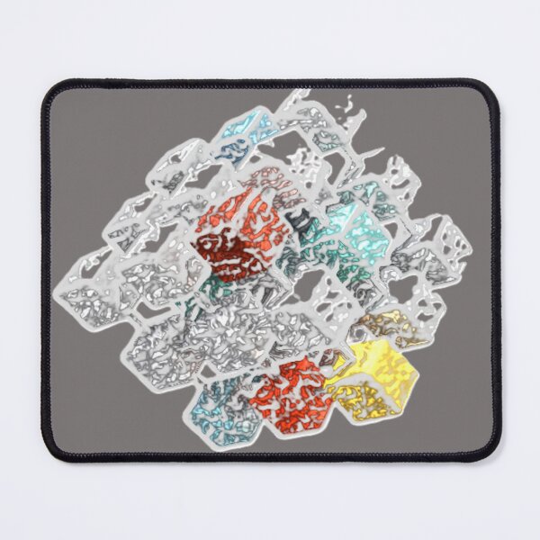 Item preview, cubicle collision C canvas A colorful geometric abstract design designed and sold by SmashingDeals.