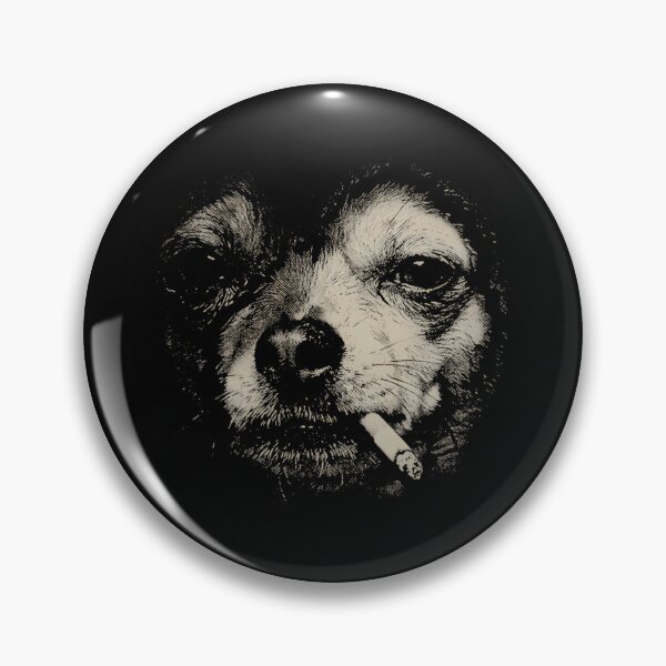 Item preview, Dog Smoking Cigarette Chihuahua Meme designed and sold by RudyBradford.