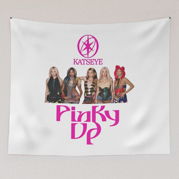 Item preview, Katseye Pinky Up K-Pop Girl Group designed and sold by VladimirGerhold.