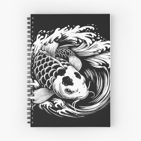 Item preview, Dark Art Koi Japanese Fish Oriental designed and sold by MORSPECTIVE.