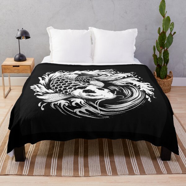 Item preview, Dark Art Koi Japanese Fish Oriental designed and sold by MORSPECTIVE.