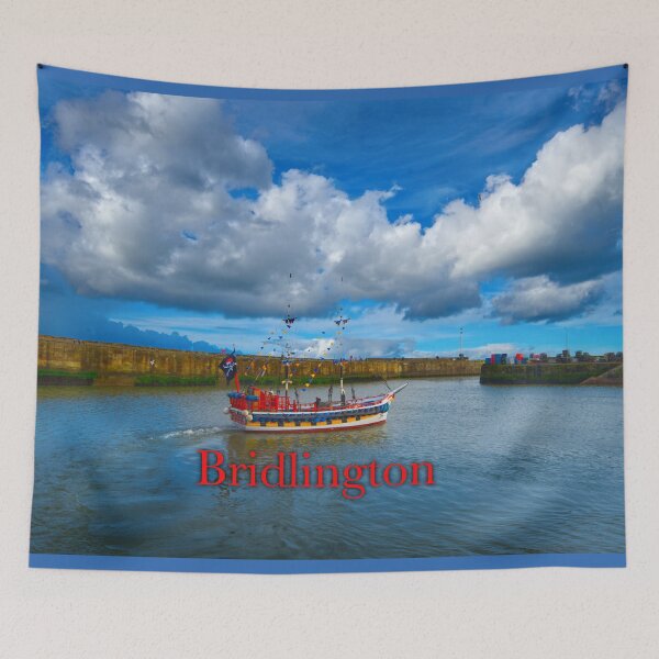 Item preview, Bridlington Harbour Pirate Ship  designed and sold by Alisonchambers2.